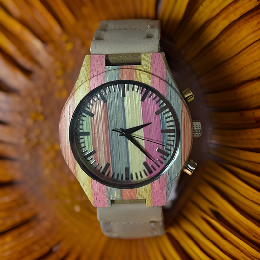 Reloj Mujer Bambú 019