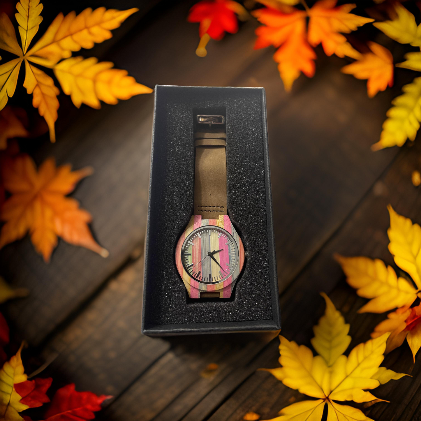 Reloj Mujer Bambú 019